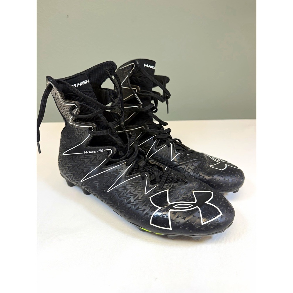 Under Armour Highlight MC ClutchFit Football Cleats Black Mens 11 1269693-001